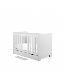 Pinio Łóżeczko Calmo 140x70 Białe
