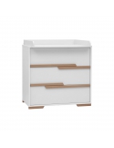 Pinio Komoda Snap 3-szufladowa Biała
