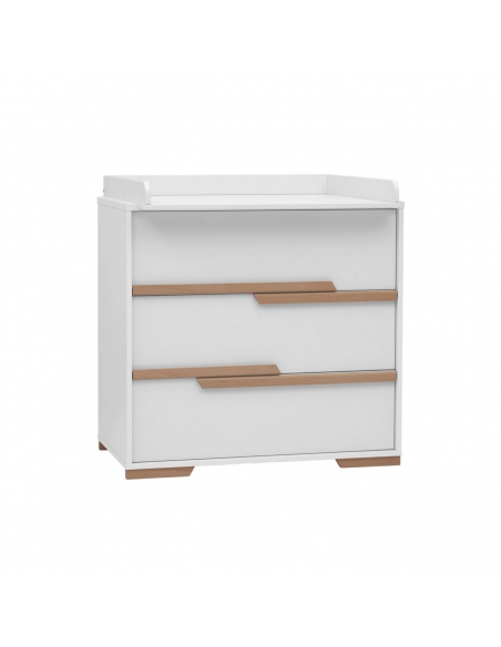 Pinio Komoda Snap 3-szufladowa Biała