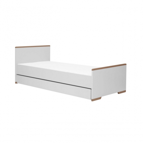 Pinio Łóżko Snap 200x90 Białe