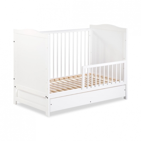 Klupś Łóżeczko 120/60 FELIX z Szufladą i Barierką Ochronną