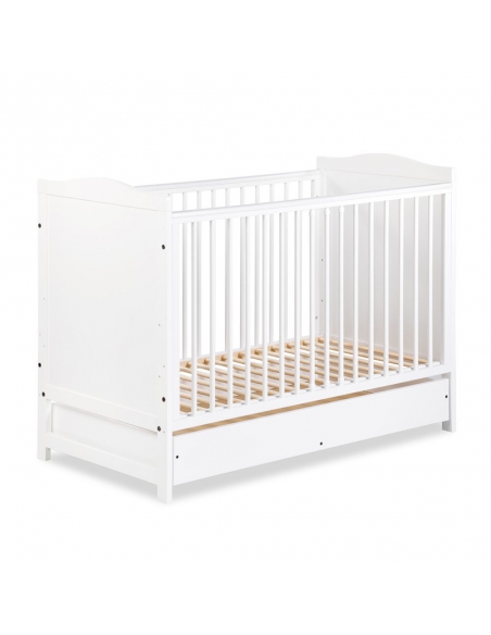 Klupś Łóżeczko 120/60 FELIX z Szufladą i Barierką Ochronną