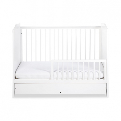 Klupś Łóżeczko 120/60 FELIX z Szufladą i Barierką Ochronną