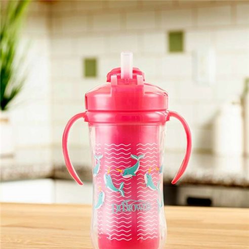 Dr.Brown's KUbek Termiczny Ze Słomką 300ml