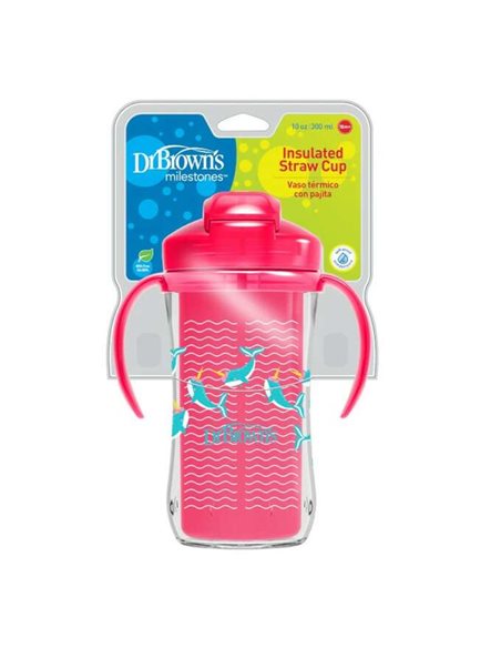 Dr.Brown's KUbek Termiczny Ze Słomką 300ml