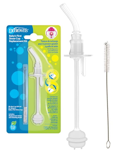 Dr.Brown's Wymienna Slomka Do Kubka "Pierwsza Słomka" 270ml