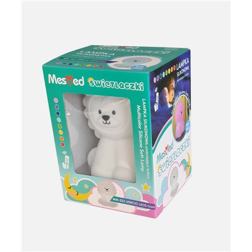 MesMed MM033 Lewcio Leoś Lampka Sylikonowa