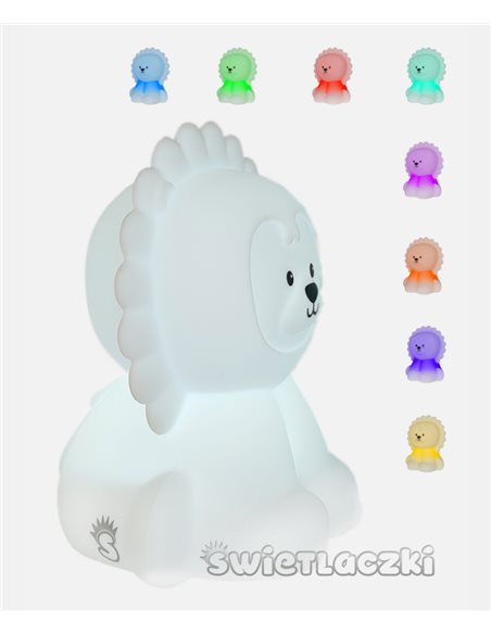 MesMed MM033 Lewcio Leoś Lampka Sylikonowa