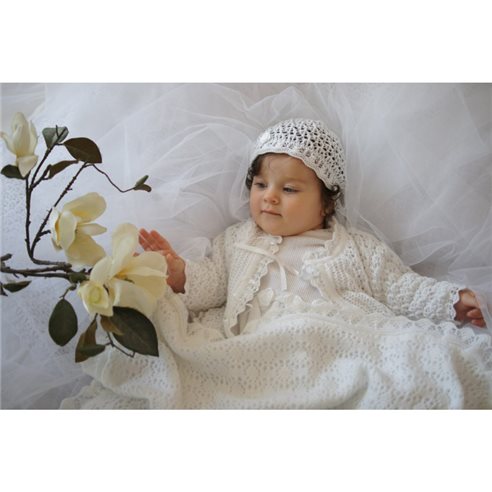 Eko Kids Kocyk Ażurowy z podszyciem Bawełnianym