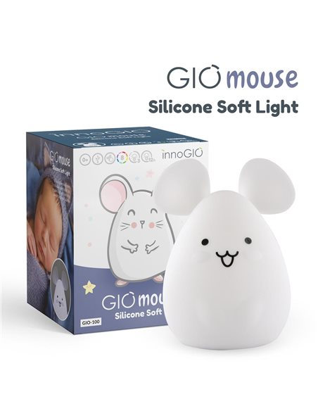 InnoGIO Sylikonowa Lampka Nocna GIO Mouse