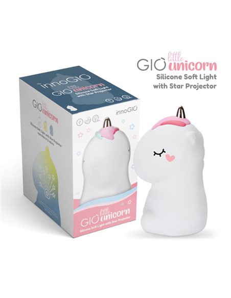 InoGIO Sylikonowa Lampka GIO Little Unicorn