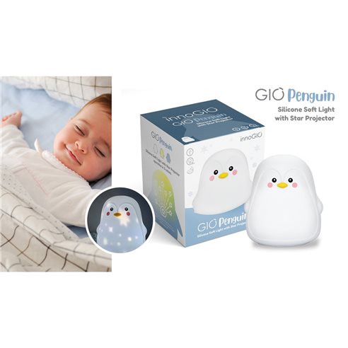 InnoGIO Sylikonowa Lampka GIO Penguin