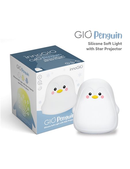 InnoGIO Sylikonowa Lampka GIO Penguin