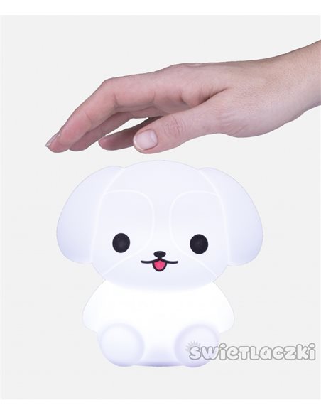 MasMed Świetlaczek Piesełek Lampka Sylikonowa MM-027