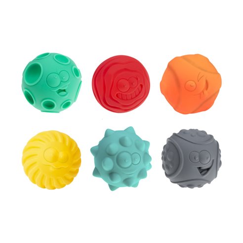 Tullo Zestaw Piłek Sensorycznych 6szt.