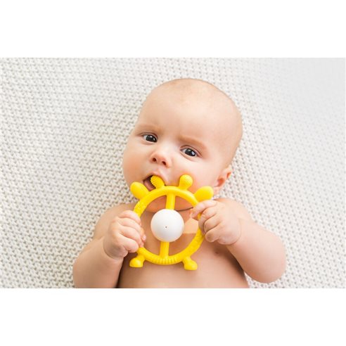 Gili Gums Jeleń Grzechotka Gryzak 2w1 