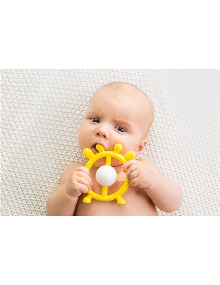 Gili Gums Jeleń Grzechotka Gryzak 2w1 