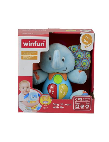 Winfun Przytulaczek Słonik Trąbuś