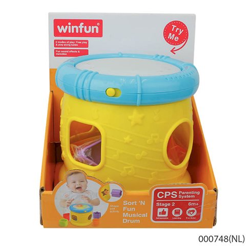 Winfun Świecący Bębenek Sorter