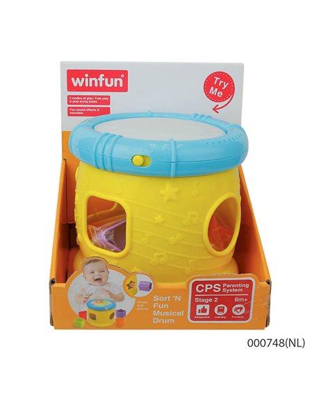 Winfun Świecący Bębenek Sorter