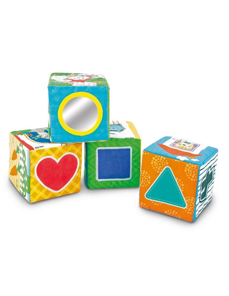 Wunfun Miękkie Klocki Przyjaciele Zwierzęta