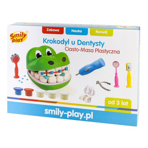Smily Play Krokodyl U Dentysty Ciasto-Masa Plastyczna