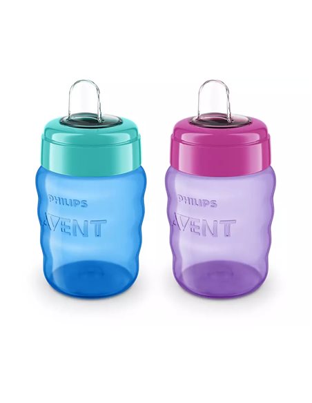 Philips Avent Kubek Niekapek z Ustnikiem 9m+/260ml