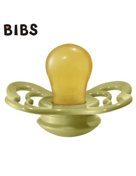 BIBS SUPREME Smoczek Uspokajający Kauczuk Hevea rozmiar S