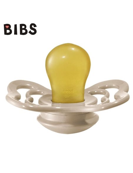 BIBS SUPREME Smoczek Uspokajający Kauczuk Hevea rozmiar M 6m+