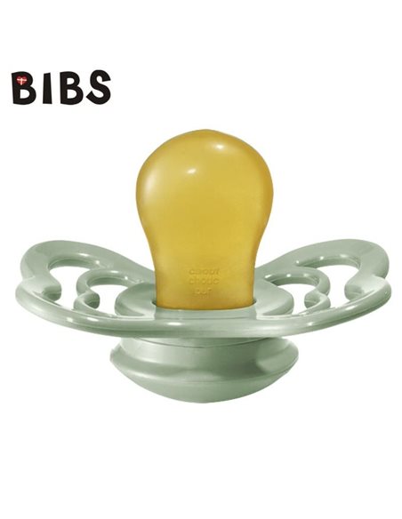 BIBS SUPREME Smoczek Uspokajający Kauczuk Hevea rozmiar M 6m+