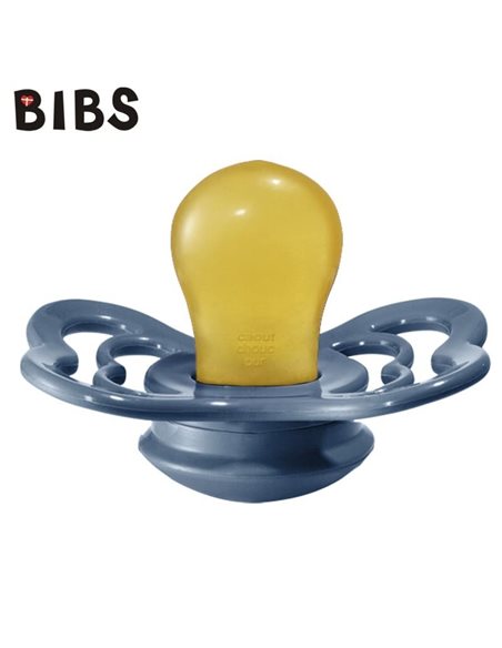 BIBS SUPREME Smoczek Uspokajający Kauczuk Hevea rozmiar M 6m+