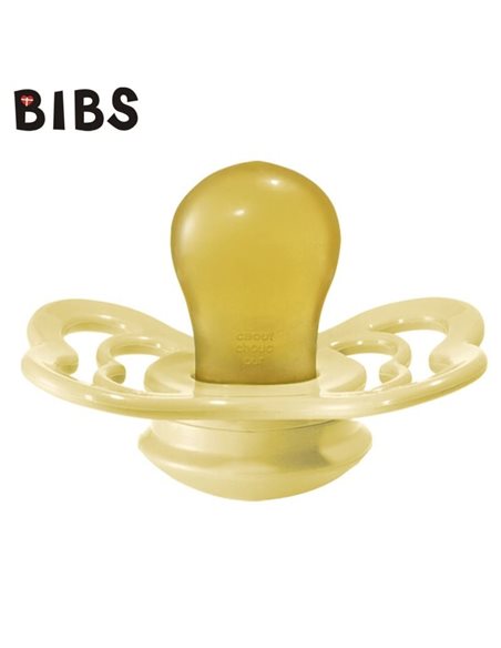 BIBS SUPREME Smoczek Uspokajający Kauczuk Hevea rozmiar M 6m+