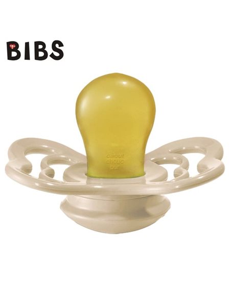 BIBS SUPREME Smoczek Uspokajający Kauczuk Hevea rozmiar M 6m+