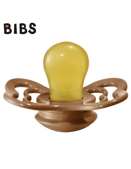 BIBS SUPREME Smoczek Uspokajający Kauczuk Hevea rozmiar M 6m+