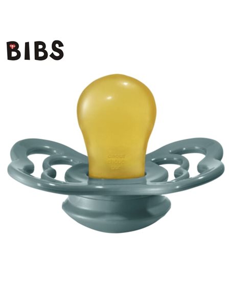 BIBS SUPREME Smoczek Uspokajający Kauczuk Hevea rozmiar M 6m+