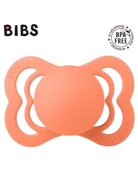 BIBS SUPREME Smoczek Uspokajający Kauczuk Hevea rozmiar M 6m+