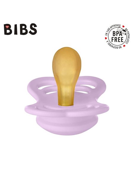 BIBS SUPREME Smoczek Uspokajający Kauczuk Hevea rozmiar M 6m+
