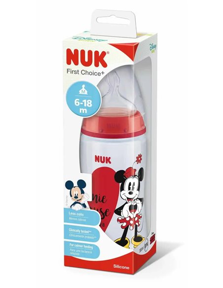 NUK First Choice+ Butelka Do Karmienia Disney Baby 300ml 6-18m