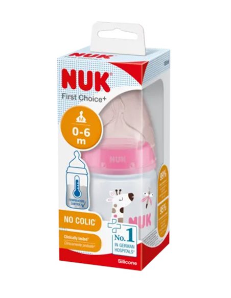 Nuk First Choice+ Butelka Antykolkowa 0-6m 150ml