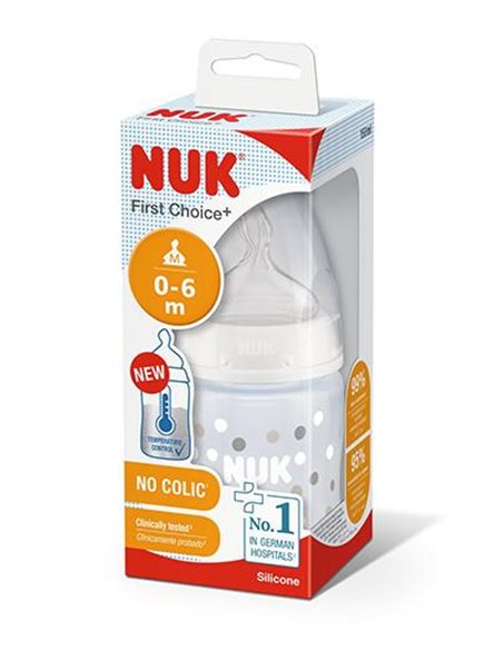 Nuk First Choice+ Butelka Antykolkowa 0-6m 150ml