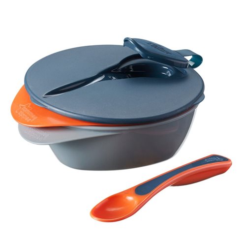 Tommee Tippee Miseczka z Pokrywką i Łyżeczką