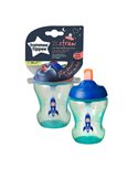 TOMMEE TIPPEE Kubek Niekapek ze Słomką Easy Drink Star 230 ml