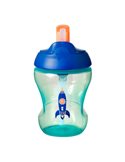 TOMMEE TIPPEE Kubek Niekapek ze Słomką Easy Drink Star 230 ml