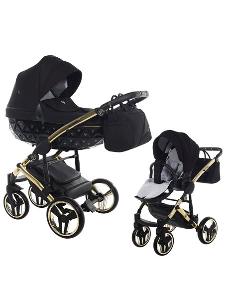 Junama EXCLUSIVE  Wózek Głęboko-Spacerowy 2w1