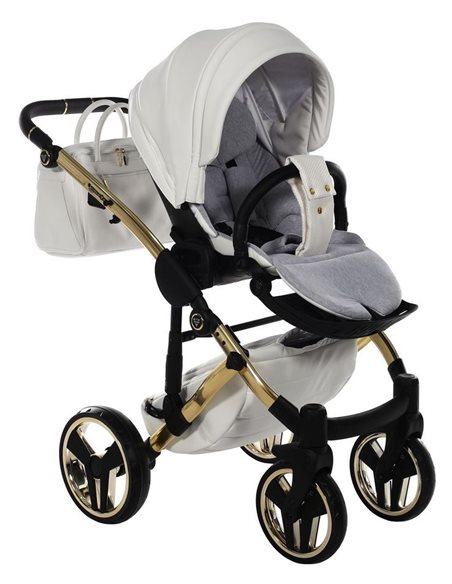 Junama EXCLUSIVE  Wózek Głęboko-Spacerowy 2w1