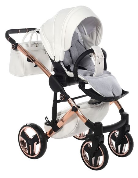 Junama EXCLUSIVE  Wózek Głęboko-Spacerowy 2w1