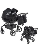 Junama Diamond BASIC DUO CLASSIC Wózek Bliźniaczy 2w1