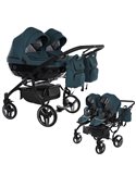 Junama Diamond BASIC DUO CLASSIC Wózek Bliźniaczy 2w1