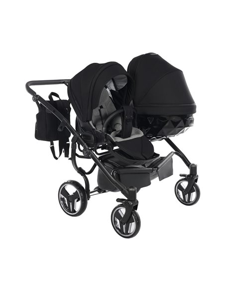 Junama Diamond BASIC DUO CLASSIC Wózek Bliźniaczy 2w1
