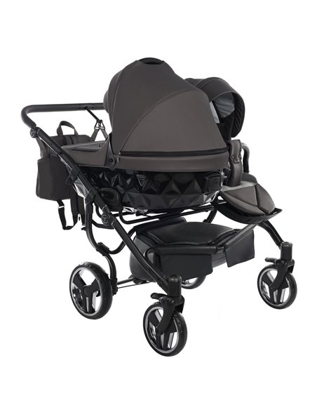 Junama Diamond BASIC DUO CLASSIC Wózek Bliźniaczy 2w1
